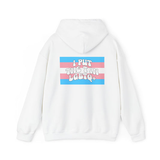 "I PUT THE T" HOODIE