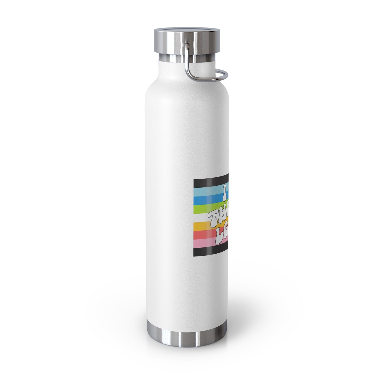 "I PUT THE Q" INSULATED BOTTLE