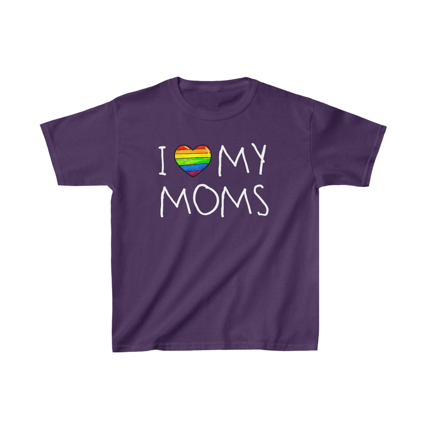 "I ❤️ MY MOMS" KIDS T-SHIRT