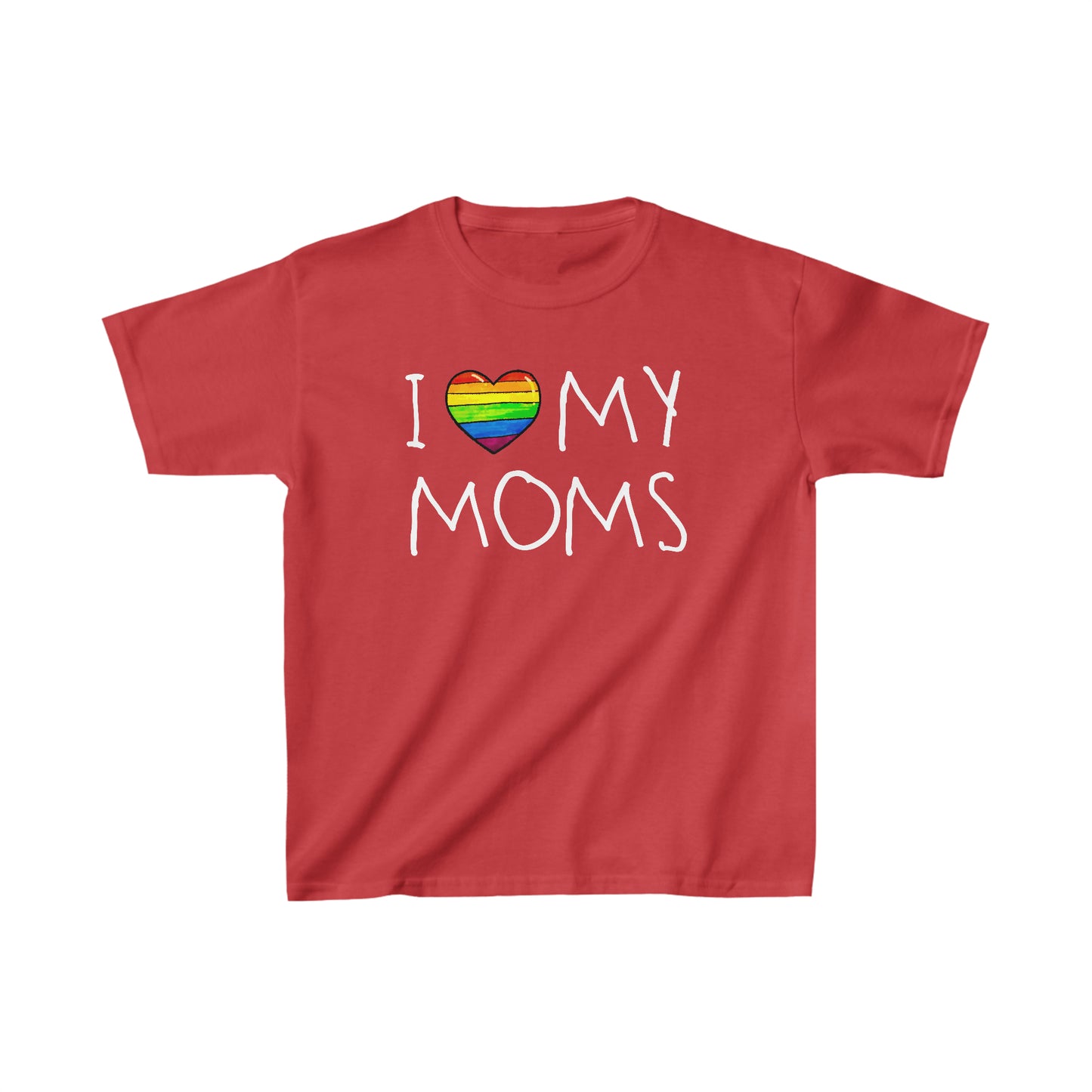 "I ❤️ MY MOMS" KIDS T-SHIRT