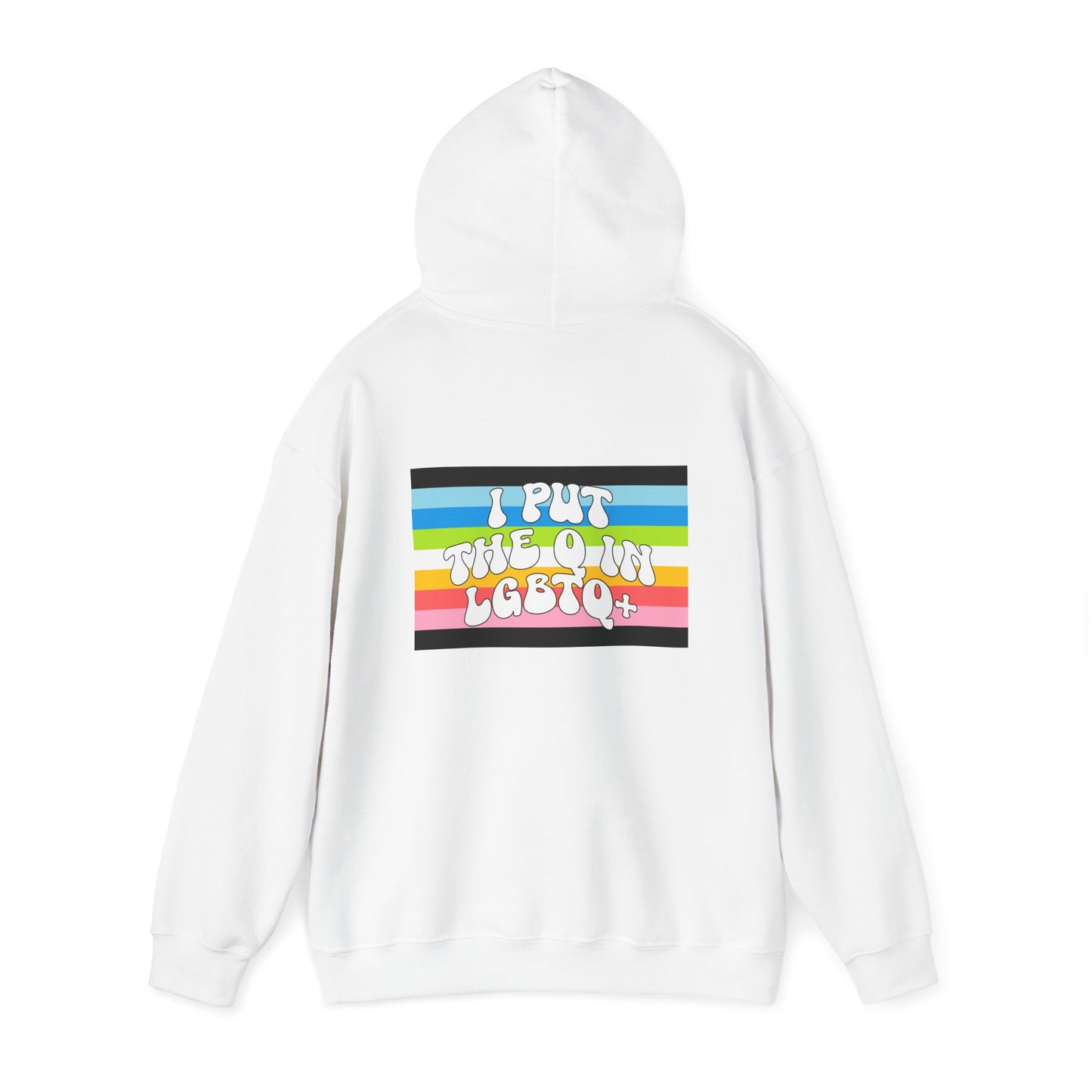 "I PUT THE Q" HOODIE