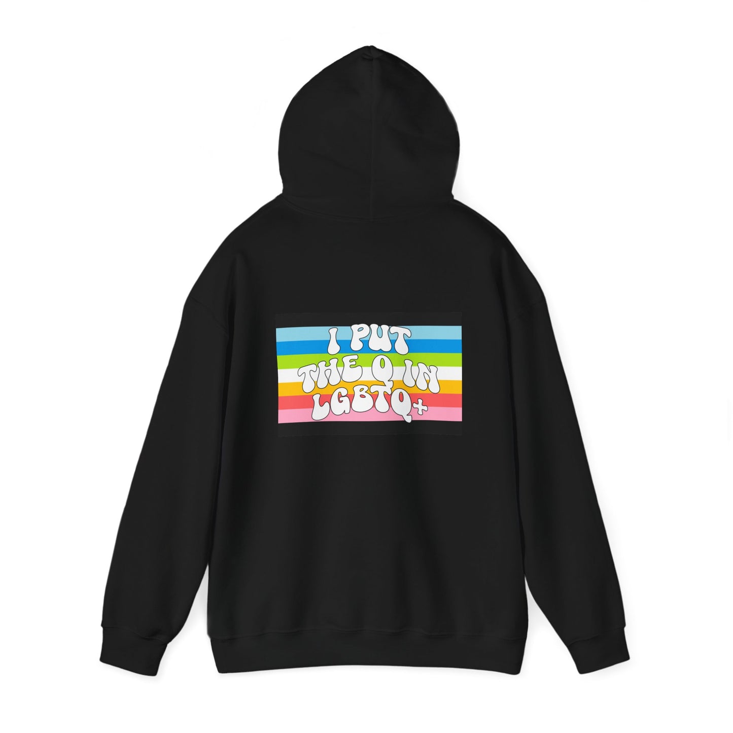 "I PUT THE Q" HOODIE