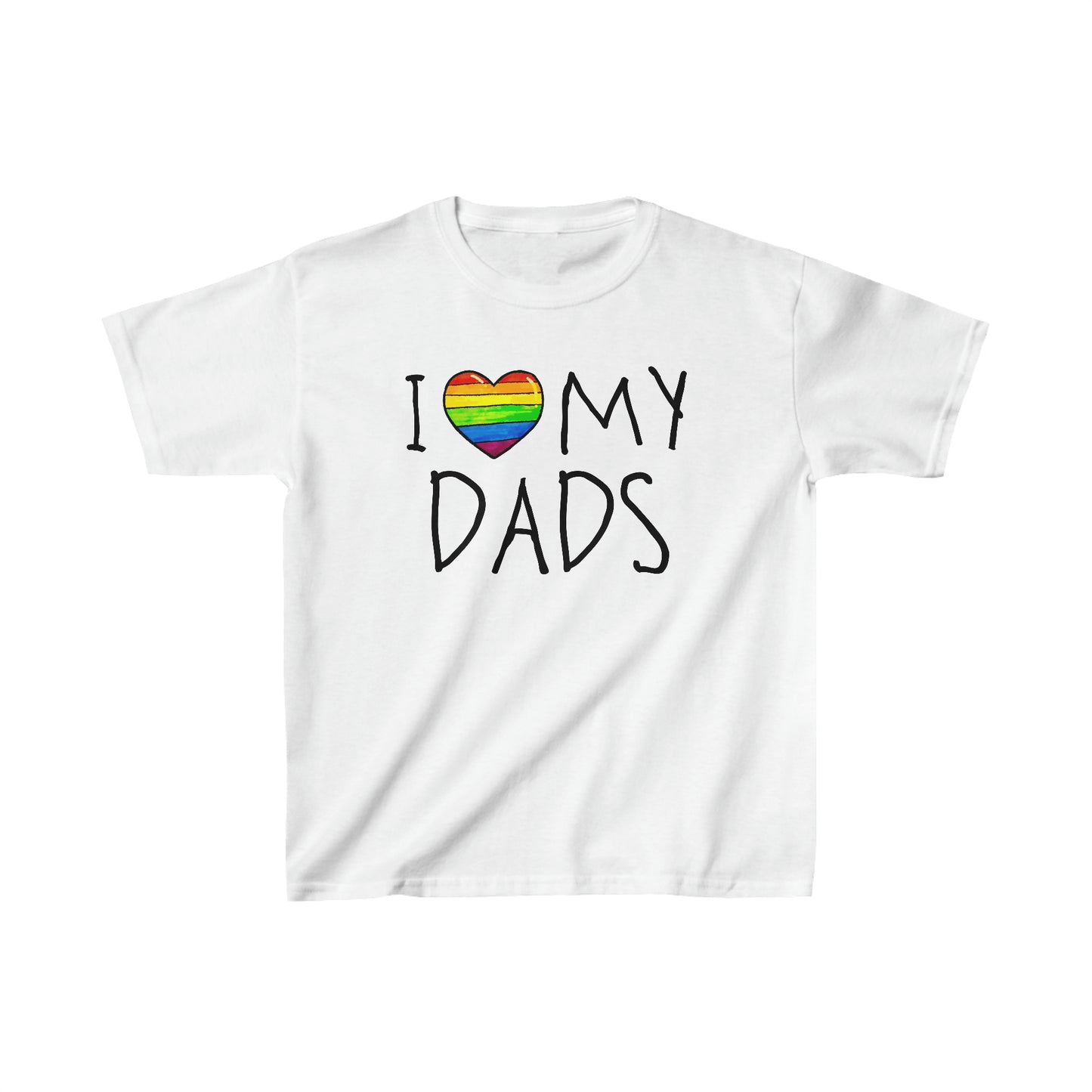 "I ❤️ MY DADS" KIDS T-SHIRT