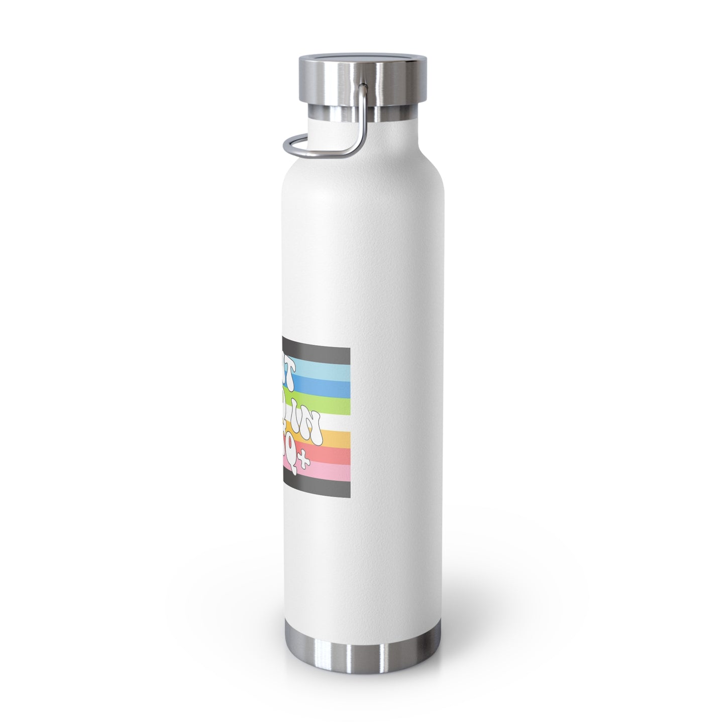 "I PUT THE Q" INSULATED BOTTLE