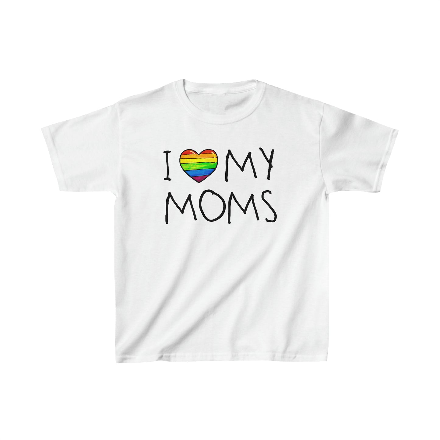 "I ❤️ MY MOMS" KIDS T-SHIRT